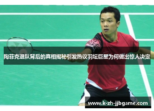 陶菲克退队背后的真相揭秘引发热议羽坛巨星为何做出惊人决定
