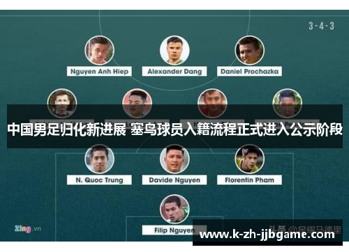 中国男足归化新进展 塞鸟球员入籍流程正式进入公示阶段
